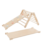 Kletterrutsche MOON - runde Griffe | in 4 Farben | 2 Seiten | 111 x 43 cm - Kletterling – einfach Kind sein