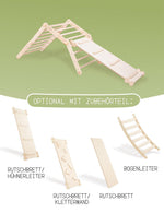 ZAUBERKETTE mit Rutsche/Hühnerleiter - Kletterling – einfach Kind sein