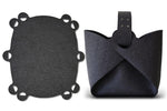 Kinderspielzeugtasche und Matte Simsalabim aus 100% Wolle (Merinowolle), Organizer und Spielmatte 2in1 fürs Kinderzimmer oder unterwegs - Kletterling – einfach Kind sein