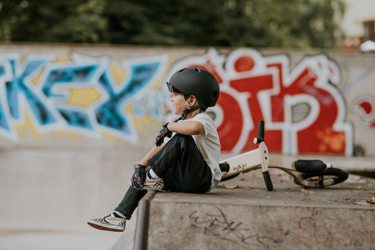 Balance Bike 3in1 aus Holz - mitwachsendes Laufrad für Kinder ab 6 Monaten bis 6 Jahre - Kletterling – einfach Kind sein