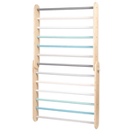 Kletterdreieck GO UP 2in1 | Sprossenwand | 68 - 144 cm | wandelbar | in 3 Farben | Zubehör erhältlich - Kletterling – einfach Kind sein