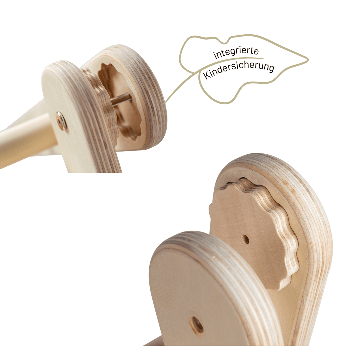 Höhenverstellbares Kletterdreieck ZICKLEIN | 5 - fach verstellbar | 60cm | 1 Teil | verstaubar - Kletterling – einfach Kind sein