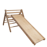 Kletterdreieck BORN + Rutsche | 2x Steigung verstellbar | 81 cm | klappbar - Kletterling – einfach Kind sein