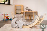 Faltbares Kletterdreieck - Set INSPIRATION | für Kitas zertifiziert | optional mit Kissen - Kletterling – einfach Kind sein