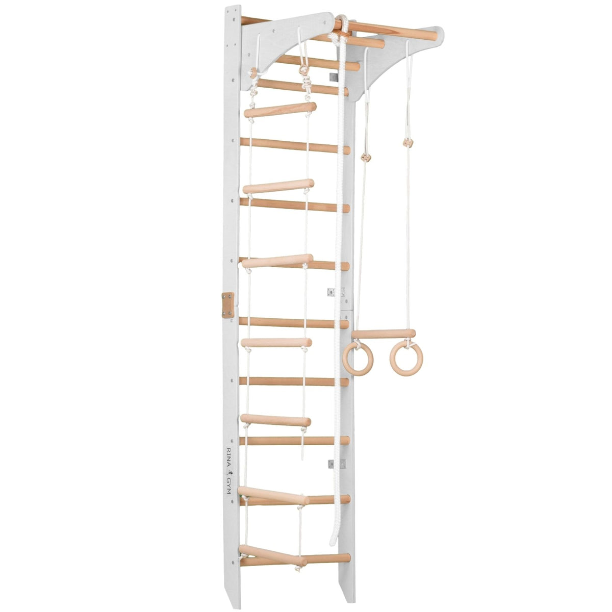 Sprossenwand 100 kg | 230x53 cm | Klimmzug | extra schmal | extra hoch - Kletterling – einfach Kind sein