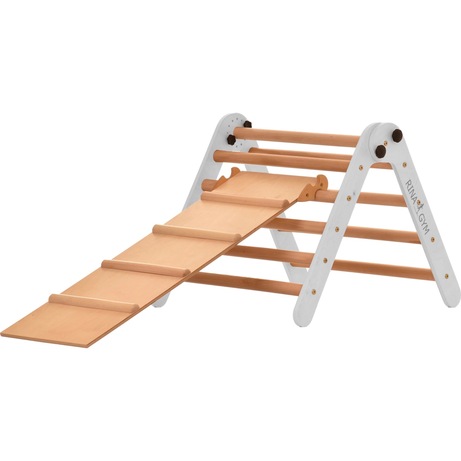 Kletterdreieck 60cm faltbar und lackiert (Farbe auf Wasserbasis) - Kletterling – einfach Kind sein