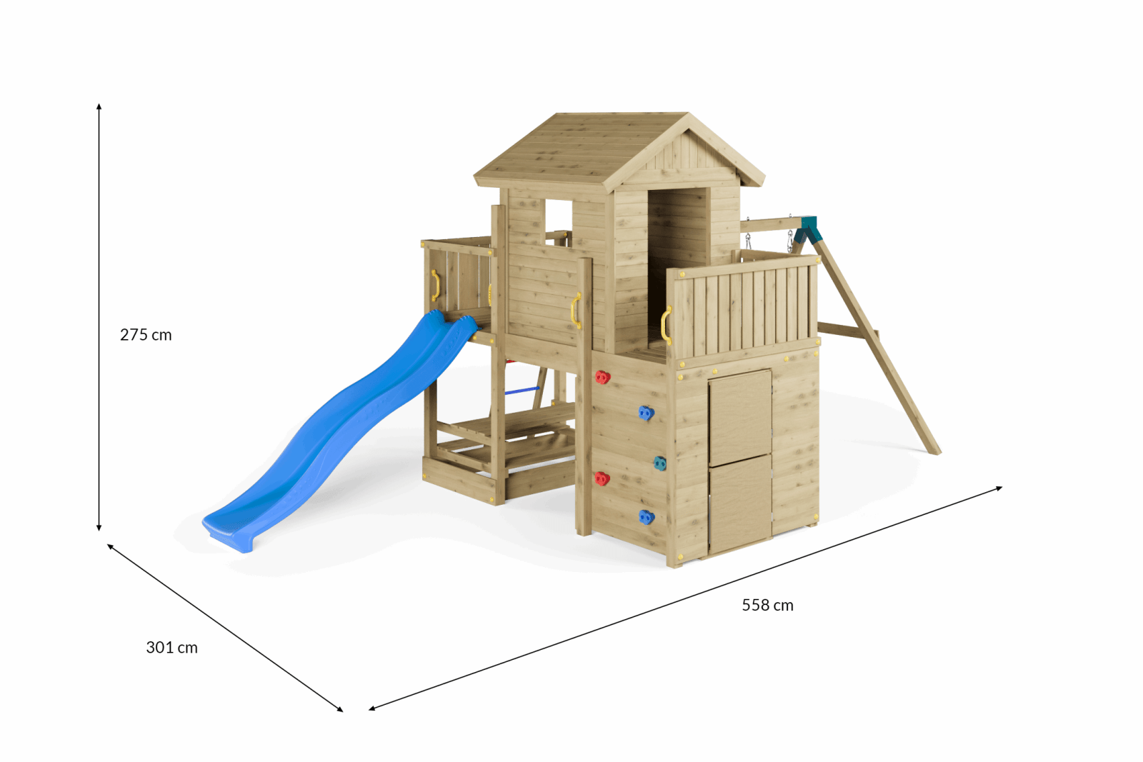 Spielturm Multifort - Kletterling – einfach Kind sein