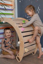 Happymoon Colored stones Rocker 3 in 1 - Kletterling – einfach Kind sein