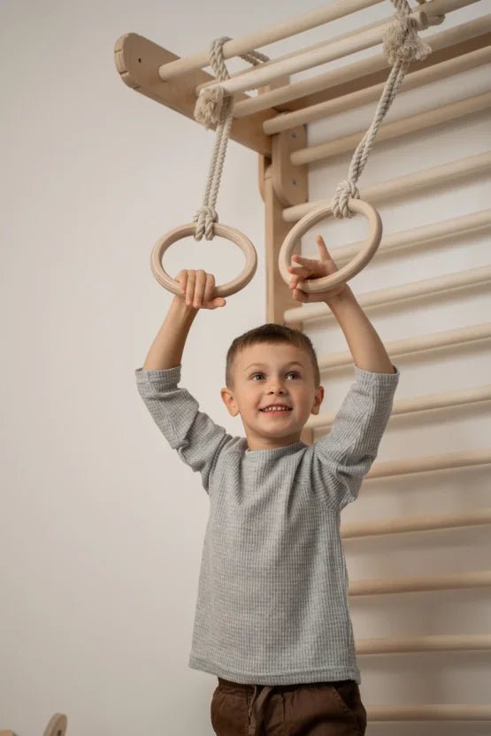 Happymoon Rings and Trapeze Bar - Kletterling – einfach Kind sein