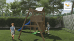 Spielturm Boomer3 - Kletterling – einfach Kind sein