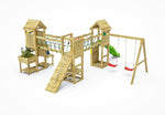 Spielturm Maxi Funny Optimizer - Kletterling – einfach Kind sein