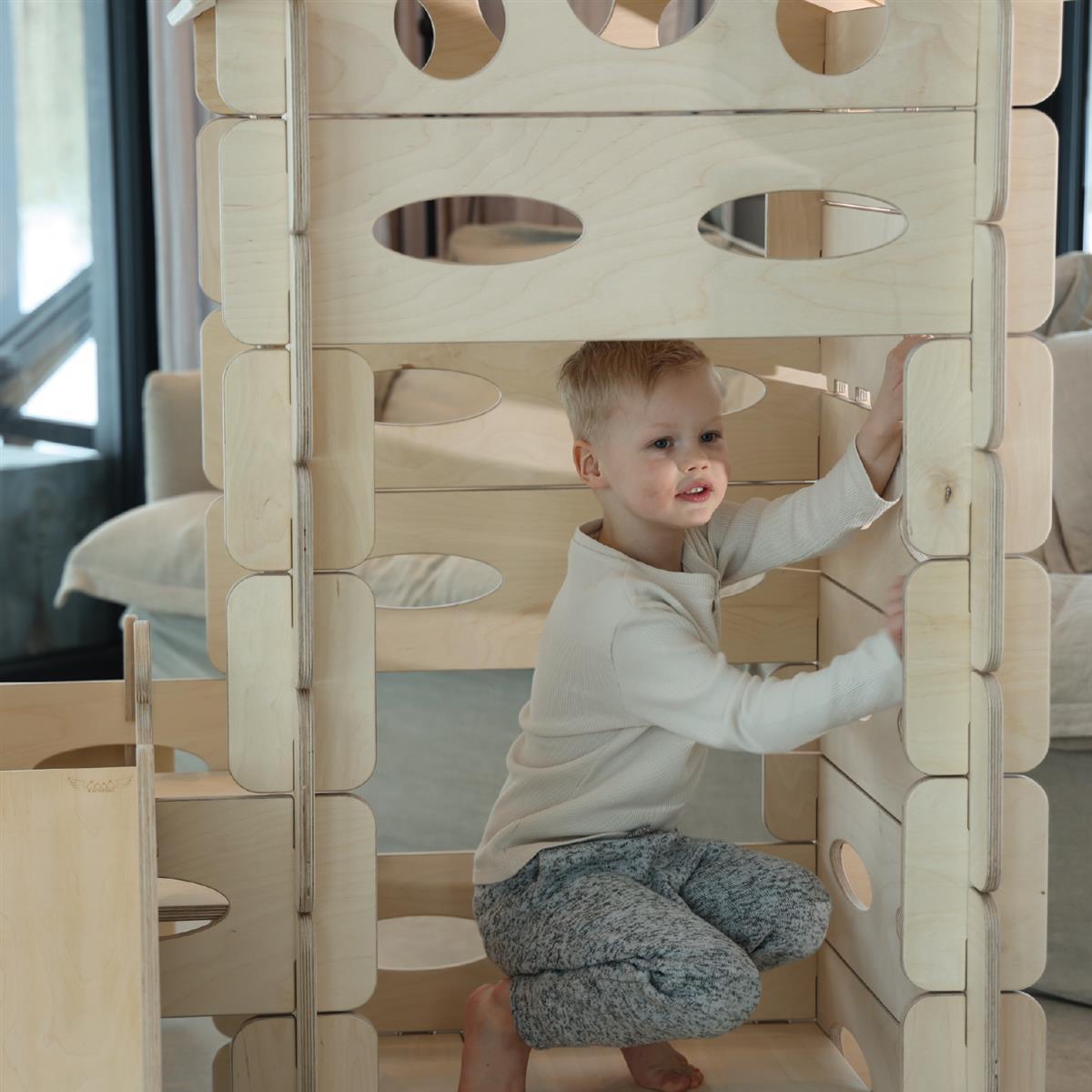 Montessori Spielhaus: Kreatives Lernen für Kinder von 1 bis 12 Jahren - Kletterling – einfach Kind sein