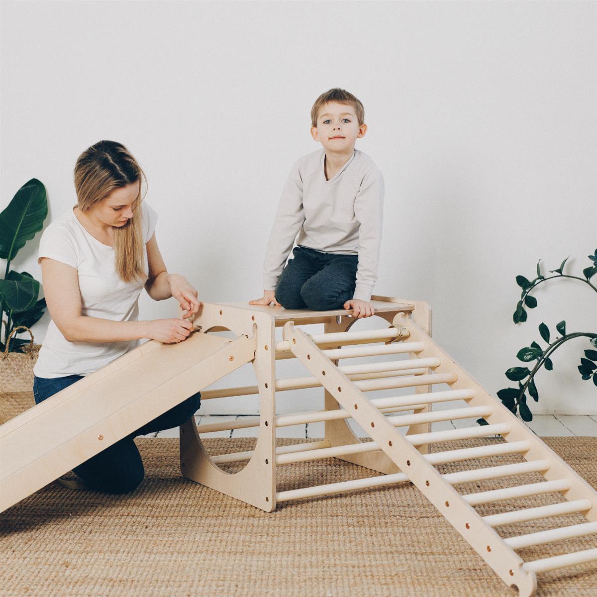 Leiter Rampe 115cm - Kletterling – einfach Kind sein