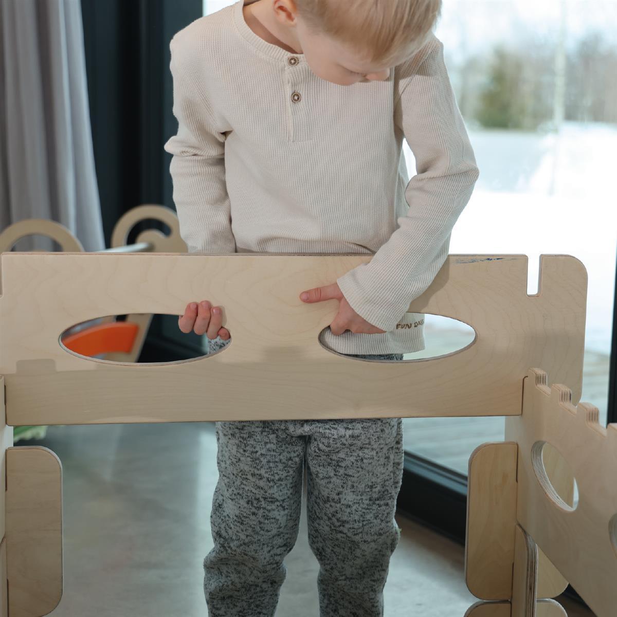 Montessori Spielhaus: Kreatives Lernen für Kinder von 1 bis 12 Jahren - Kletterling – einfach Kind sein