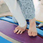 Spielset "Dynamik" pastell - Montessori - Bogen mit Rutsche und Kissen - Kletterling – einfach Kind sein
