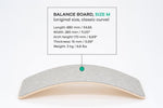 Balance Board aus Holz mit Filz - Unterseite von leg&go - Kletterling – einfach Kind sein