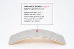 Balance Board aus Holz mit Filz - Unterseite von leg&go - Kletterling – einfach Kind sein