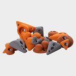 Kletterwand BK INDOOR aus 3 Teilen | 234 cm x 118 cm | inkl. 23 Griffen | 60 Loch - Kletterling – einfach Kind sein