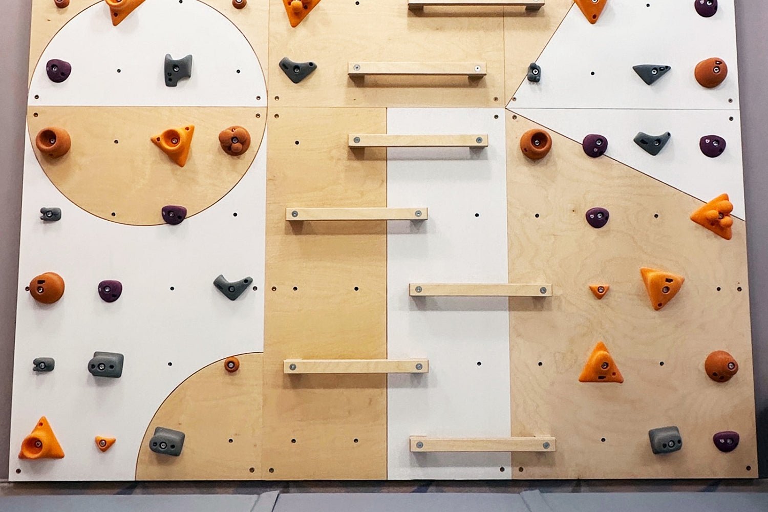 Einzelelement Kletterwand BK INDOOR | 118 x 78 cm | 20 Loch - Kletterling – einfach Kind sein
