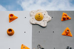 Kletterwand BK OUTDOOR aus 4 Teilen | 236 cm x 156 cm | inkl. 30 Griffen | 80 Loch - Kletterling – einfach Kind sein
