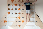 Einzelelement BK Dreieck links | Kletterwand BK INDOOR | 118 x 78 cm | 9 Loch - Kletterling – einfach Kind sein