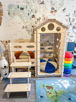 Montessori Spielhaus: Kreatives Lernen für Kinder von 1 bis 12 Jahren - Kletterling – einfach Kind sein