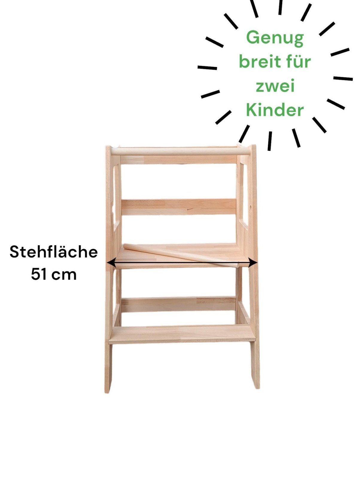 Lernturm DUO für Geschwister und Zwillinge von PeterundDepi - Kletterling – einfach Kind sein