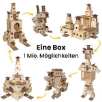 Kreativbaukasten für Kinder - Spielzeug aus Holz | Handarbeit | Natürlich - MATZBOX - Kletterling – einfach Kind sein