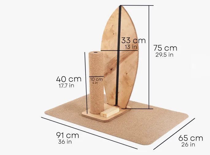 Natürliches Balance - Board - Kletterling – einfach Kind sein