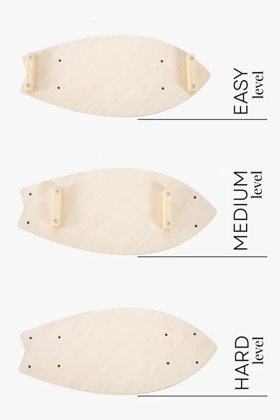 Natürliches Balance - Board - Kletterling – einfach Kind sein