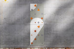 Kletterwand BK OUTDOOR aus 2 Teilen | 236 x 78 cm | inkl. 15 Griffen | 40 Loch - Kletterling – einfach Kind sein
