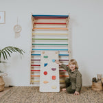 Pikler Dreieck (2in1 Sprossenwand) und Rutsche von leg&go - Kletterling – einfach Kind sein