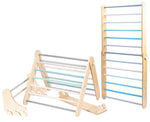 Pikler Dreieck und Sprossenwand 2in1 von leg&go - Kletterling – einfach Kind sein