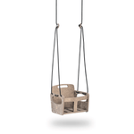 Baby Schaukel für Kinder Set grau - Kletterling – einfach Kind sein