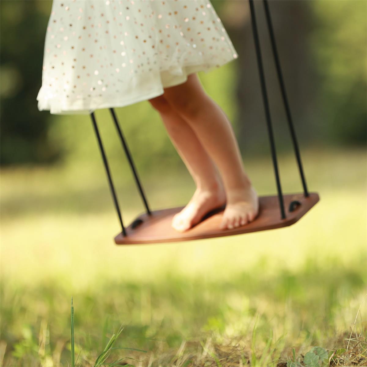 Schaukel für Kinder - Set grau - Kletterling – einfach Kind sein