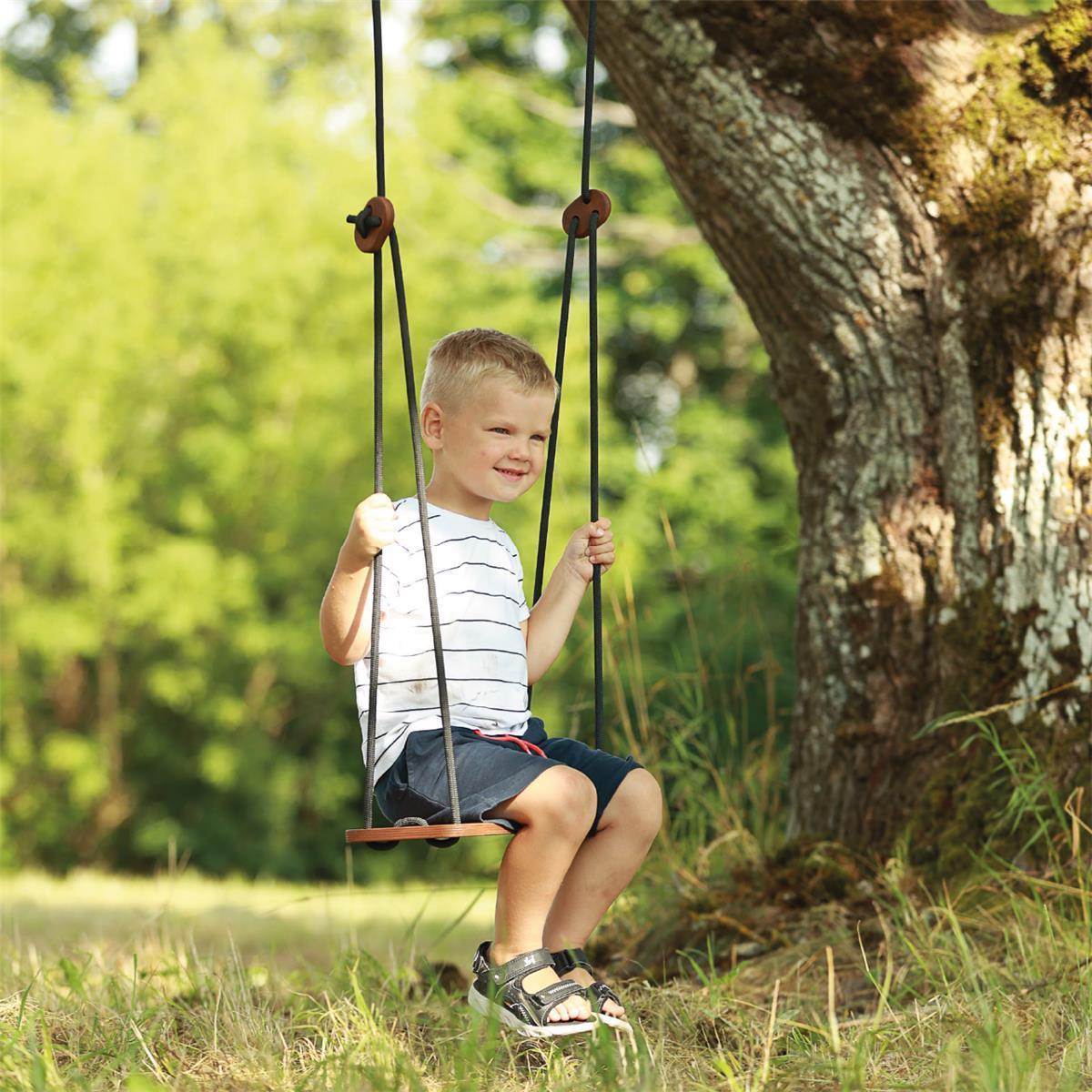 Schaukel für Kinder Set braun - Kletterling – einfach Kind sein